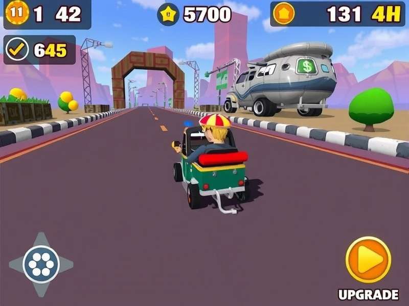 Rickshaw Racing Aces upgrade menu